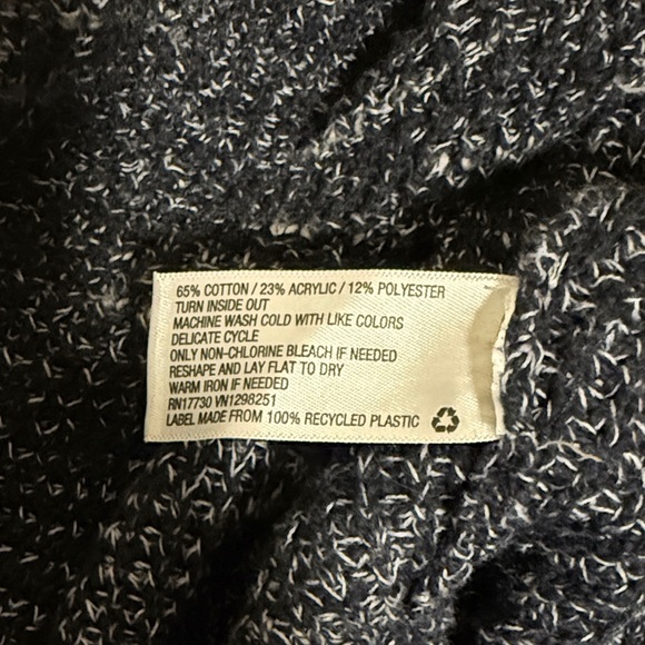 3/$10 Universal Thread Dark Blue Knit Cardigan - Picture 5 of 10